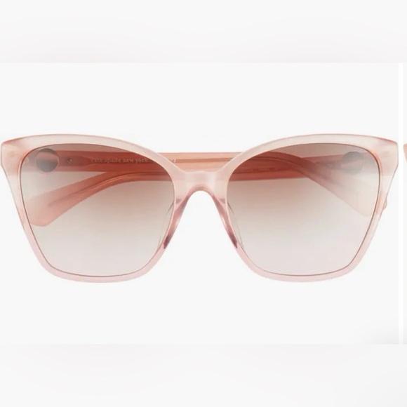 kate spade Accessories - Kate Spade Amiyah Rose Blush Sunglasses NWOT Sold out !